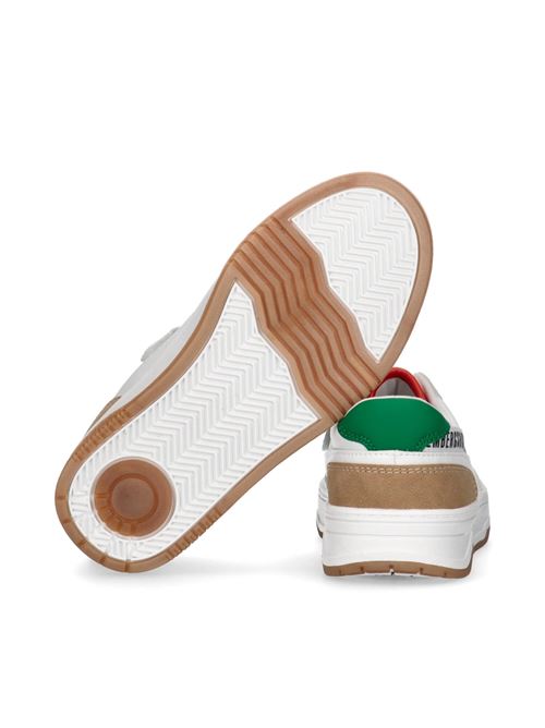 Sneakers Stringate BIKKEMBERGS | 21335BIANCO MULTICOLOR